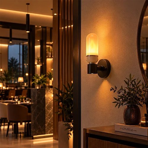 Cata CT-4059 5W E27 Amber Alev Led Ampul 3 Fonksiyonlu — diğer görünüm