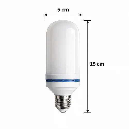 Cata CT-4059 5W E27 Amber Alev Led Ampul 3 Fonksiyonlu